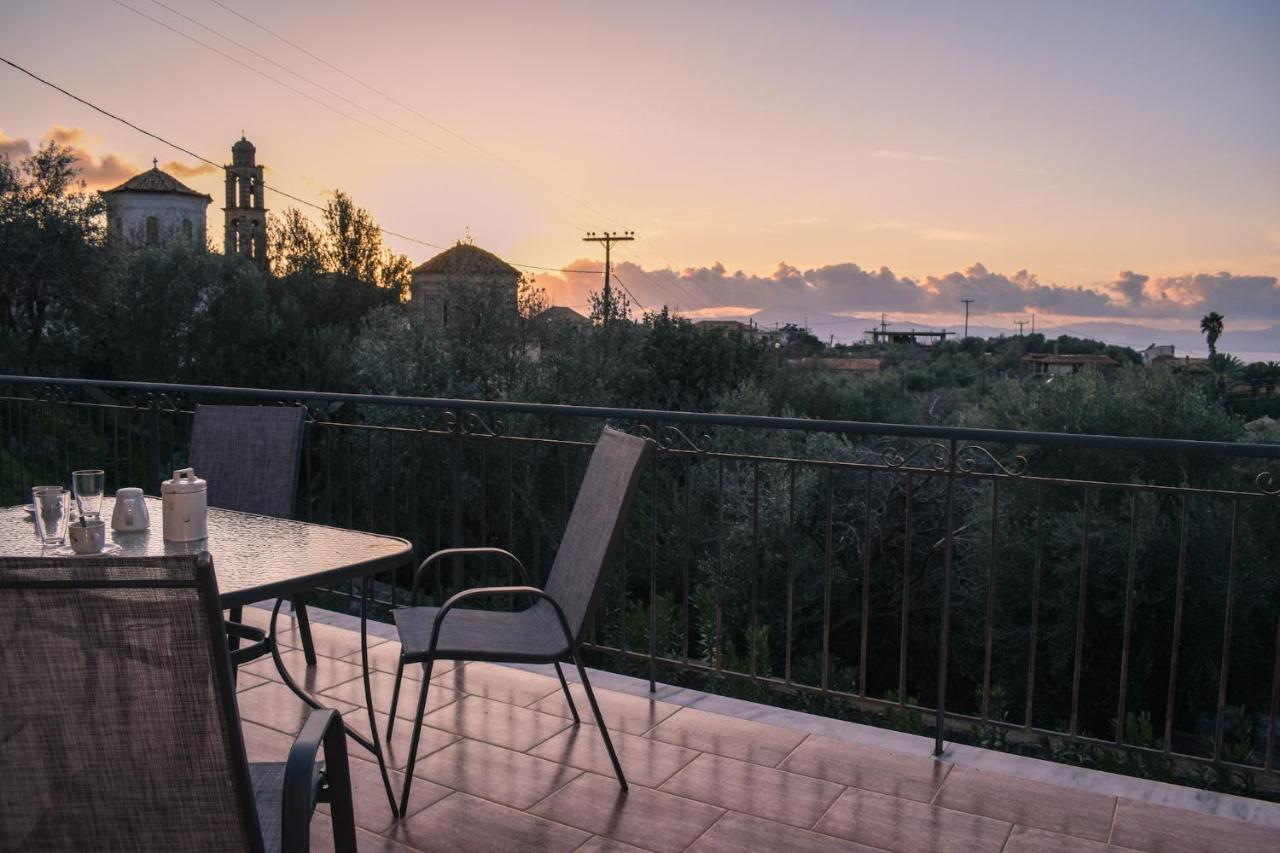 Amber Seaview Villa By The Olive Groves Kalamata Eksteriør billede